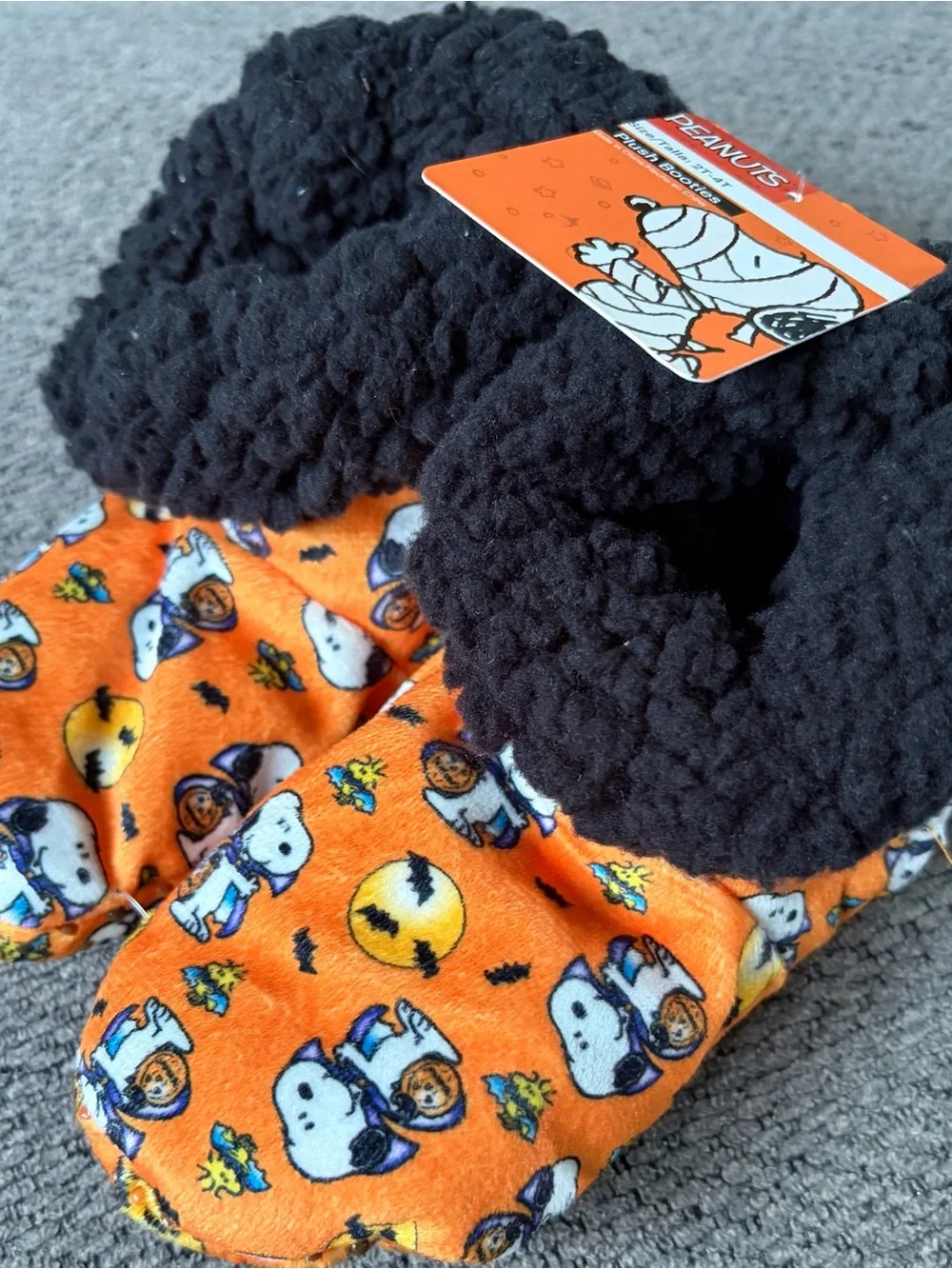 NWT Toddler Halloween Slippers